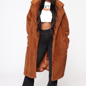 Fashion Nova Teddy Coat